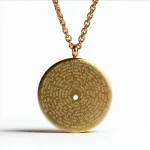 mariah carey always be my baby gold spiral engraved lyric pendant full song lyrics record style keepsake unique music lover gift songpendants