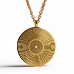 marvin gaye lets get it on gold lyric pendant engraved with song name personalized music necklace romantic anniversary christmas gift songpendants