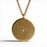 r e m everybody hurts gold spiral engraved lyric pendant full song lyrics record style keepsake unique music lover gift songpendants