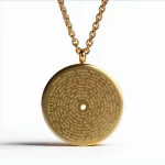 dolly parton jolene gold spiral engraved lyric pendant full song lyrics record style keepsake unique music lover gift songpendants